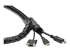 StarTech.com 1.5m (4.9ft) Cable Management Sleeve - Close up