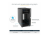 StarTech.com 25U Network Rack Cabinet on Wheels - Left-angle