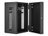 StarTech.com 18U 19" Wall Mount Network Cabinet, 16" Deep Hinged Locking IT Network Switch Depth Enclosure, Assembled Vented Computer Equipment Data Rack with Shelf & Flexible Side Panels - Back