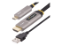 StarTech.com 30ft (9.15m) USB-C to HDMI 2.0 Active Optical Cable, 4K 60Hz - Right-angle