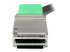 StarTech.com MSA Uncoded Compatible 2m 40G QSFP+ to QSFP+ Direct Attach Breakout Cable Twinax, 40 GbE QSFP+ Copper DAC 40 Gbps Low Power Passive Transceiver Module DAC, 40GE Breakout Cable - Close up