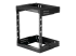 StarTech.com 12U 19" Wall Mount Network Rack, Adjustable Depth 12-20" 2 Post Open Frame Server Room Rack for AV/Data/ IT Communication/Computer Equipment/Switch with Cage Nuts & Screws - Right-angle