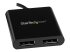 StarTech.com 2-Port Multi Monitor Adapter, USB-C to 2x DisplayPort 1.2 Video Splitter, USB Type-C to DP MST Hub, Dual 4K 30Hz or 1080p 60Hz, Compatible with Thunderbolt 3, Windows Only - Close up