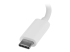 StarTech.com 3 Port USB C Hub w/ Gigabit Ethernet – USB Type C to 3 x USB-A – Multi Port USB 3.0 Hub for MacBook Pro (HB30C3A1GEA) - Close up