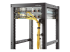 StarTech.com 1U Vertical 2.2 x 3.9in Server Rack Cable Management D-Ring Hook w/ Flexible Opening - Right-angle