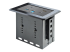 StarTech.com Conference Room Docking Station, Universal Laptop Dock, 4K HDMI, 60W Power Delivery, USB Hub, GbE, Audio, In-Table Connectivity Box For Huddle/Boardroom Collaboration Space - Right-angle