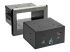StarTech.com Conference Room Docking Station, Universal Laptop Dock, 4K HDMI, 60W Power Delivery, USB Hub, GbE, Audio, In-Table Connectivity Box For Huddle/Boardroom Collaboration Space - Left-angle