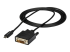 StarTech.com USB-C to DVI Cable - Right-angle