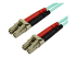 StarTech.com 7m OM3 LC to LC Multimode Duplex Fiber Optic Patch Cable - Right-angle