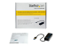 StarTech.com 4 Port USB 3.0 Hub, USB-A to 4x USB 3.0 Type-A with Individual On/Off Port Switches, SuperSpeed 5Gbps USB 3.1/USB 3.2 Gen 1, USB Bus Powered, Portable, 9.8" Attached Cable - Front