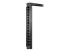 StarTech.com Vertical 0U Server Rack Cable Management w/ D-Ring Hooks - Left-angle