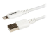 StarTech.com 3m (10ft) Long White Apple® 8-pin Lightning Connector to USB Cable for iPhone / iPod / iPad - Left-angle