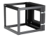StarTech.com "8U Hinged Open Frame Wall Mount Network Rack - Right-angle
