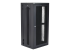 StarTech.com 26U 19" Wall Mount Network Cabinet, 16" Deep Hinged Locking IT Network Switch Depth Enclosure, Assembled Vented Computer Equipment Data Rack with Shelf & Flexible Side Panels - Left-angle