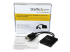StarTech.com 2-Port Multi Monitor Adapter, DisplayPort 1.2 MST Hub, Dual 4K 30Hz or 1080p, USB Bus Powered, Video Splitter for Extended Desktop Mode on Windows Only, DP to 2x DP MST Hub - Front