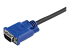 StarTech.com 15 ft 2-in-1 Ultra Thin USB KVM Cable - Close up