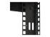 StarTech.com 8U 19" Wall Mount Network Rack, Adjustable Depth 12-20" 2 Post Open Frame Server Room Rack for AV/Data/ IT Communication/Computer Equipment/Switch with Cage Nuts & Screws - Close up