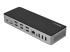 StarTech.com USB-C & USB-A Dock, Hybrid Universal Triple Monitor Laptop Docking Station w/ DisplayPort & HDMI 4K 60Hz, 85W Power Delivery, 6x USB Hub, Ethernet, Audio, USB 3.1 Gen 2 10Gbps - Back