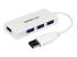 StarTech.com 4 Port USB 3.0 Hub - Left-angle