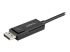 StarTech.com 3ft (1m) USB C to DisplayPort 1.2 Cable 4K 60Hz, Bidirectional DP to USB-C or USB-C to DP Reversible Video Adapter Cable, HBR2/HDR, USB Type C/Thunderbolt 3 Monitor Cable - Close up
