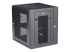 StarTech.com 12U 19" Wall Mount Network Cabinet, 16" Deep Hinged Locking IT Network Switch Depth Enclosure, Vented Computer Equipment Data Rack with Shelf & Flexible Side Panels, Assembled - Right-angle