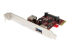 StarTech.com 2 port PCI Express SuperSpeed USB 3.0 Card with UASP Support - Left-angle