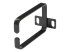 StarTech.com 1U Vertical 2.2 x 3.9in Server Rack Cable Management D-Ring Hook w/ Flexible Opening - Left-angle