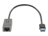 StarTech.com USB to Ethernet Adapter, USB 3.0 to 10/100/1000 Gigabit Ethernet LAN Converter for Laptops, 1ft (30cm) Attached Cable, USB to RJ45 Adapter, USB NIC Adapter, Ethernet Dongle - Front