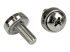 StarTech.com M5 Mounting Screws and Cage Nuts for Server Rack Cabinet - Multi-angle