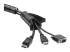 StarTech.com 2.5m (8.2ft) Cable Management Sleeve - Close up