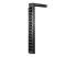 StarTech.com Vertical 0U Server Rack Cable Management w/ D-Ring Hooks - Close up