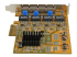 StarTech.com 4 Port Gigabit NIC PCIe Network Card - Right side