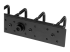 StarTech.com Vertical 0U Server Rack Cable Management w/ D-Ring Hooks - Close up