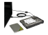 StarTech.com USB to SATA Adapter Cable - Right-angle