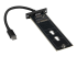 StarTech.com M.2 SSD Enclosure for M.2 SATA Drives - Right-angle