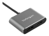 StarTech.com USB C Multiport Video Adapter, 4K 60Hz USB-C to HDMI 2.0 or DisplayPort 1.2 Monitor Adapter, USB Type-C 2-in-1 Display Converter HDMI/DP HBR2 HDR, Thunderbolt 3 Compatible - Close up
