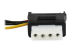 StarTech.com LP4 to SATA Power Cable Adapter with Floppy Power (LP4SATAFMD) - Close up