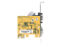 StarTech.com 2-Port PCI Express Serial Card, Dual Port PCIe to RS232 (DB9) Serial Interface Card, 16C1050 UART, Standard or Low Profile Brackets, COM Retention, For Windows & Linux - Back