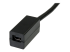 StarTech.com 6in DisplayPort to Mini DisplayPort Video Cable Adapter (DP2MDPMF6IN) - Close up