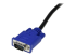 StarTech.com 6 ft Ultra-Thin USB 2-in-1 KVM Cable - Close up