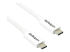 StarTech.com 6.6ft (2m) Thunderbolt 3 Cable, 20Gbps, 100W PD, 4K Video, Thunderbolt-Certified, Compatible w/ TB4/USB 3.2/DisplayPort - Left-angle