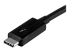 StarTech.com 1m (3.3ft) Thunderbolt 3 Cable, 20Gbps, 100W PD, 4K Video, Thunderbolt-Certified, Compatible w/ TB4/USB 3.2/DisplayPort - Close up