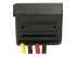 StarTech.com 6in 4 Pin LP4 to SATA Power Cable Adapter - Close up