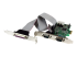 StarTech.com 2S1P Native PCI Express Parallel Serial Combo Card with 16550 UART - Right-angle