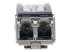 StarTech.com MSA Uncoded Compatible SFP Module, 1000BASE-SX, 1GbE Multi Mode (MMF) Fiber Optic Transceiver, 1GE Gigabit Ethernet SFP, LC Connector, 550m, 850nm, DDM, 1Gbps Mini GBIC Module - Left side