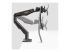 StarTech.com Desk Mount Dual Monitor Arm w/ Crossbar, Up To 27" Displays - Left side