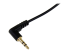 StarTech.com 6 ft Slim 3.5mm to Right Angle Stereo Audio Cable - Right-angle