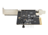 StarTech.com 10G PCIe SFP+ Card, Single SFP+ Port Network Adapter w/ Low Profile, Open SFP+ for MSA-Compliant Modules / Direct-Attach Cables (DAC), 10 Gigabit Fiber PCIe NIC Card - Back