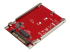 StarTech.com M.2. PCI-e NVMe to U.2 (SFF-8639) Adapter - Right-angle