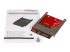 StarTech.com mSATA SSD to 2.5in SATA Adapter Converter - Front